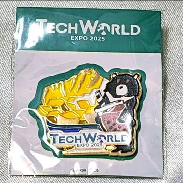 Tech World Expo 2025 핀 배지