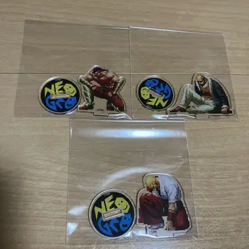 KOF'96 보스 팀 아크릴 스탠드 세트