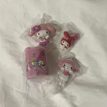 마이멜로디 가챠가챠 식품 완구 세트
