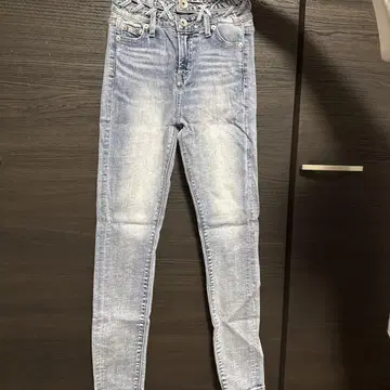 GYDA 레이스업 허리 스키니 데님