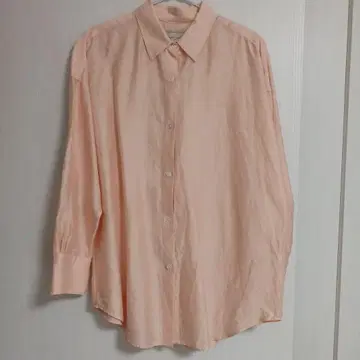 UNITED ARROWS 미사용 실크 린넨 셔츠