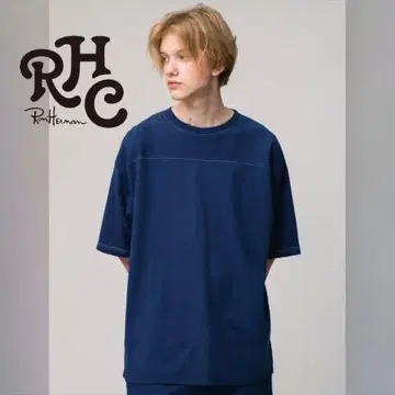 론 헤르만 칼리지 풋볼 티셔츠 RHC 네이비