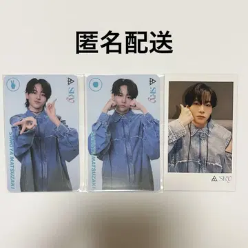 마쓰자키 사쿠야 M 카드 폴라로이드풍 솔로 카드