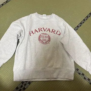 HARVARD 그레이 크루넥 트레이닝복