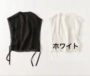 nest robe 린넨 레이스 터커 베스트