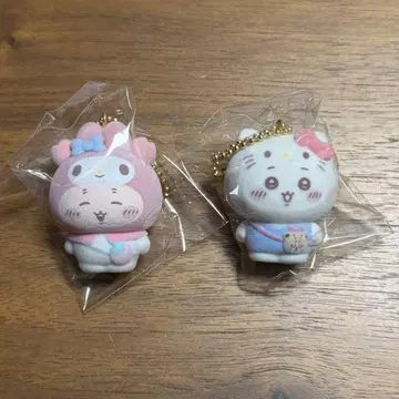 치이카와 산리오 플로키 마스코트 참 치이카와 헌책방 2종 세트