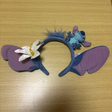 스티치 머리띠 꽃