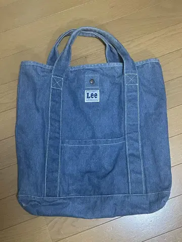 Lee 토트백 데님 대용량 빅 토트
