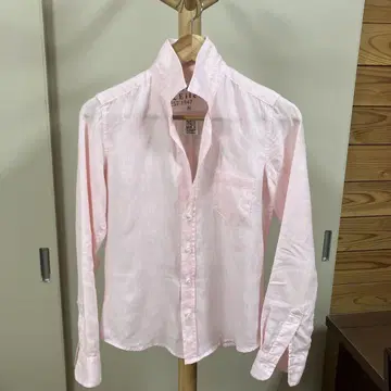 Frank & Eileen BARLY XS 긴팔 셔츠 핑크