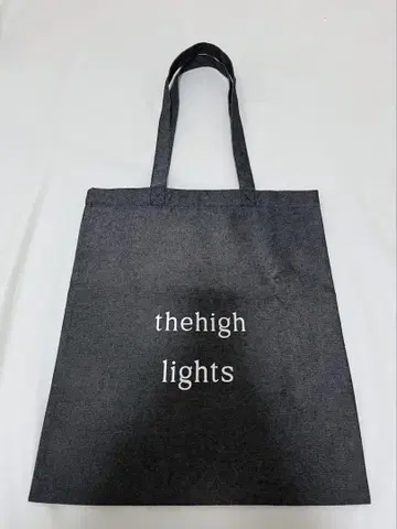 thehighlights 더 하이라이트 데님 토트