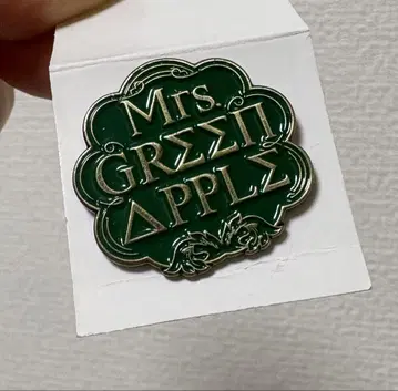 Mrs. GREEN APPLE 핑 배치 미세스 그린 애플