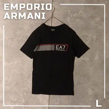 [빈티지 스포츠] EA7 Emporio Armani 블랙 티셔츠