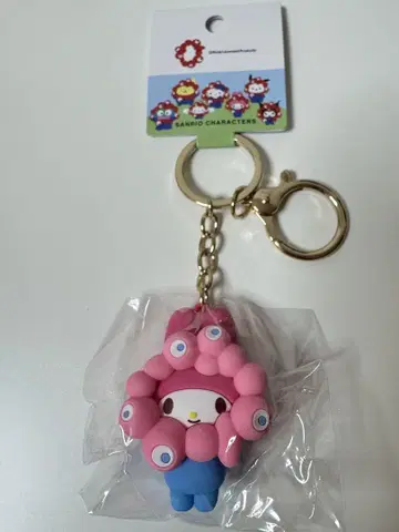 마이멜로디 마쿠마쿠 입체 마스코트 컬러 키링
