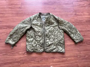 밀리터리 자켓 빈티지 퀼팅 라이너 L vintage
