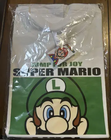 SUPER MARIO 슈퍼 마리오 티셔츠 루이지 프라이스 반팔