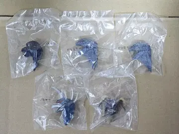 제일복권 고질라 대괴수열전 G 몬스터 헤드 마그넷 5종 세트