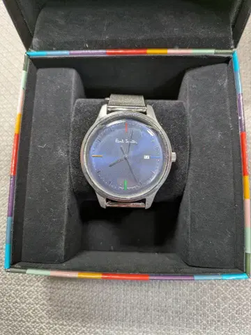 폴 스미스 손목시계 실버 메쉬 벨트 P10058 PaulSmith