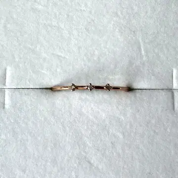 K10 다이아몬드  섬세한 반지