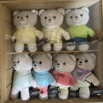 BE:FIRST 곰 마스코트 7종 세트