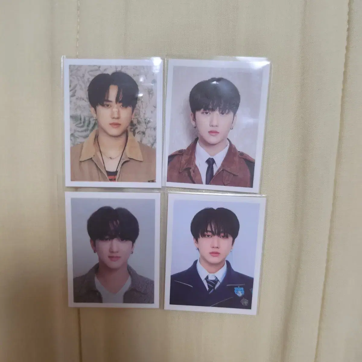 스키즈창빈증사 4개일괄판매