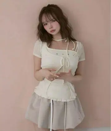 앤드메리 클레어 세트 톱 아이보리 앤드메리