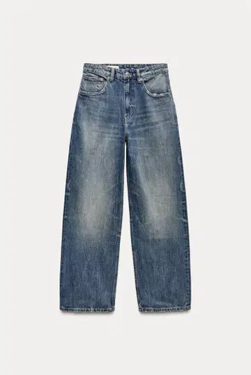 자라 RELAXED OVERSIZE TAPERED 하이 웨스트 청바지