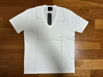 Deadstock norkoike 화이트 V넥 티셔츠 M
