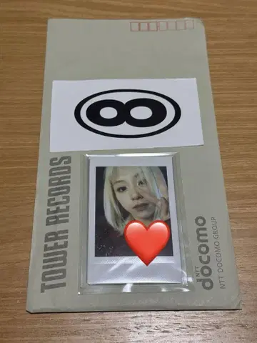TWICE 채예정 친필 사인 폴라로이드