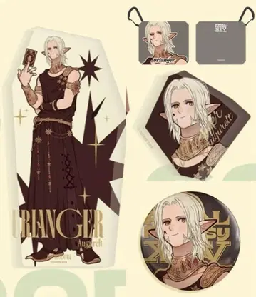FF14 우리엔제 오구레 중국 팬 페스티벌 한정판 굿즈 아크릴 블록