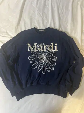 Mardi Merci 네이비 트레이닝복