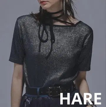 새상품급 HARE 하레 글리터 티셔츠 상의 ezick