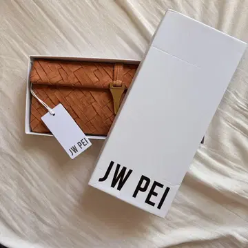 JW PEI 뜨개질 디자인 클러치백