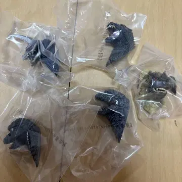 제일복권 고질라 대괴수열전 G 몬스터 헤드 마그넷 5종