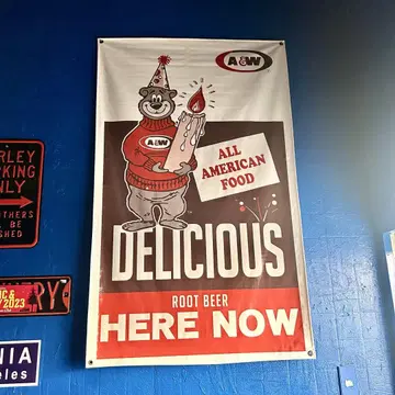 A&W & GMC 레트로 포스터, 사인 보드 10개 세트
