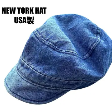 90s USA제 뉴욕 햇 데님 캡