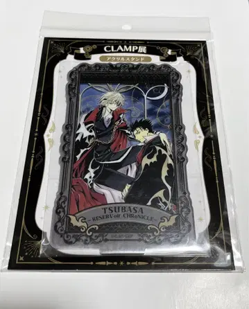 CLAMP 전 아크릴 스탠드 츠바사 블랙 스틸 파이
