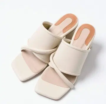루베르니 튜브 샌들 아이보리 24cm