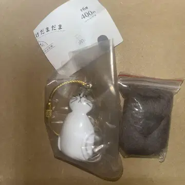 가챠 우리 아이의 털 보관함 반려동물의 털 보관함 하치와레 고양이 고양이