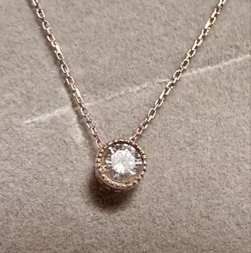 K10 다이아몬드 0.8ct 목걸이