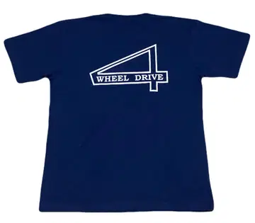 4 WHEEL DRIVE 6.2oz 백 프린트 티셔츠