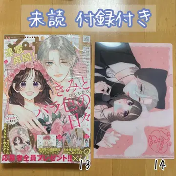 부록 잡지 본지 마가렛 키미와 장미빛 나날 키미바라 클리어 파일