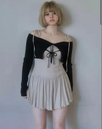 andmary Nei knit set flare dress 정품