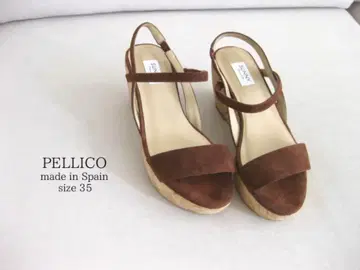 펠리코 PELLICO 웨지 샌들 스웨이드 35 SUNNY 스페인산