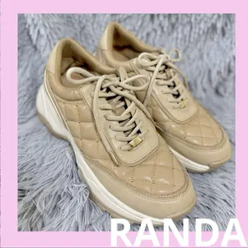 RANDA 퀼팅 스니커즈 23.5cm