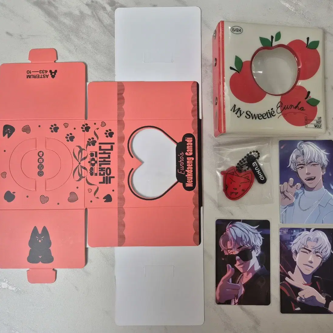 PLAVE ウンホ 은호 バインダー PLAVE | 플레이브 PLAVE eunho poca and photocard binder kit