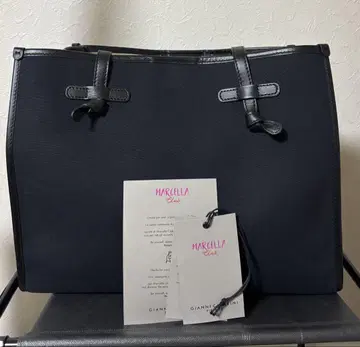 GIANNI CHIARINI 블랙 토트백 마르첼라 M