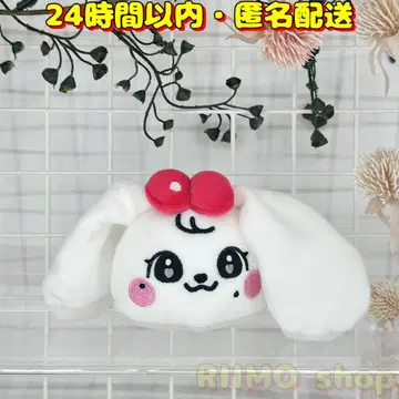 IVE minive 원영 체리 페이스 키링 봉제 인형