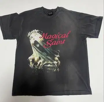 세인트 미카엘 SS 티셔츠/MAGICAL SAINT-BLK01