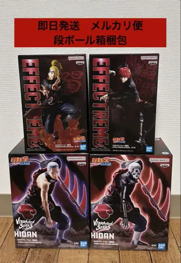 4개 세트 NARUTO 피규어 히단 데이다라 전갈
