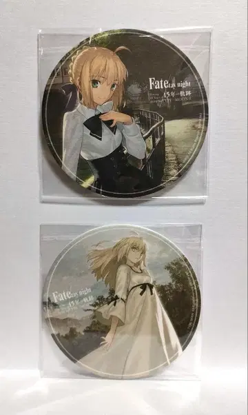 2종 세트 Fate 15년의 궤적 TYPE-MOON 전 세이버 코스터